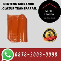 Genteng Morando Glazur Transparan / Genteng Tradisional Murah