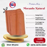 Genteng Morando Natural Super / Genteng Murah Berkualitas dan Kuat