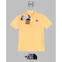Kaos Polo The North Face Calpine Polo Shirt TNF Asli Original - Yellow