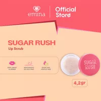 Emina Sugar Rush Lip Scrub 4.2 g - Scrub Eksfoliasi Bibir Melembabkan