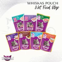 MAKANAN KUCING WHISKAS SACHET - WHISKAS BASAH 85GR 85 GR - JUNIOR