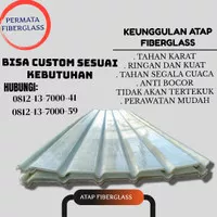 ATAP BENING, ATAP FIBERGLASS, ATAP TRANSPARAN, ATAP GELOMBANG