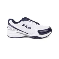 FILA Sepatu Tenis Pria Advantage T7 - WHITE/WHITE/NAVY