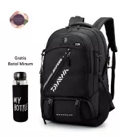 Tas Backpack Ransel Pria Model YfDxx 04 Gratis Botol Minum Keren