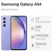 SAMSUNG A54 5G [8/128GB] Garansi Resmi - No Repack