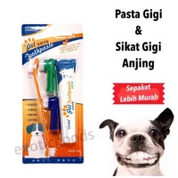 SIKAT GIGI ANJING SIKAT GIGI KUCING PEMBERSIH HEWAN PASTA GIGI ANJING 