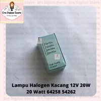 Lampu Halogen Kacang 12V 20W 20 Watt G4 64258 54262 High Quality MDK