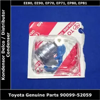 Kondensor Delco Toyota Starlet Kotak SE 1300 cc 2E EP71 Ori Japan Asli