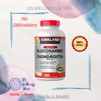 KIRKLAND - GLUCOSAMINE 1500 mg & CHONDROITIN 1200 mg HALAL