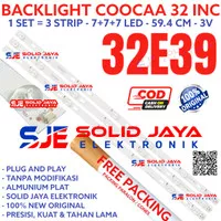 BACKLIGHT TV LED COOCAA 32 INC 32E39 32E 39 LAMPU BL 7K 3V KOKA COCA