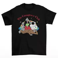 KAOS PRIA THE CONSPIRACY CLUB| Tshirt | Illuminati | Angels and Demons