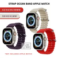 Strap Apple Watch 49mm / ULTRA - OCEAN Tali Band Sport Rubber Iwatch