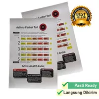 Poster Asthma Control Test, Poster Asma Kontrol Tes, Poster ACT