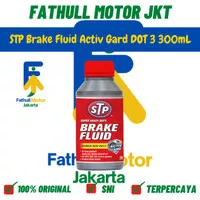 STP Brake Fluid DOT 3 ACTIVEGARD 300mL - Cairan Rem DOT 3 300mL