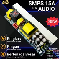 SMPS audio 10A & 15A ( CT ), TRAFO SMPS untuk AUDIO , MURNI 10 AMPERE