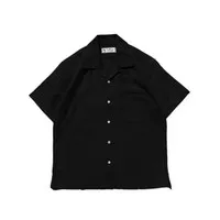 Black Linen Plain Shirt