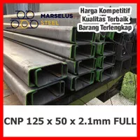 CNP 125x50x2,1mm FULL - BESI KANAL C - 6 mtr - CNP 125 - Berkualitas