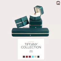 Kotak Perhiasan Mewah Tiffany/Cincin/Kalung/Couple Ring/Gelang