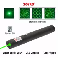 JOYKO LPR104 Green Laser Pointer Presentasi - Penunjuk Laser Hijau