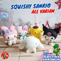 Squishy Sanrio semua varian / Squishy Karakter Termurah
