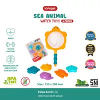 IQ ANGEL Sea Animal Water Toy / Mainan Mandi Bayi / Mainan Edukasi