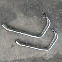 Pipa header Leheran Underbelly Knalpot Ninja 250 fi karbu Cbr250rr R25