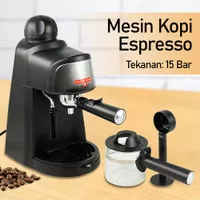 Mesin Kopi Espresso Cappucino Coffee Machine 15 Bar Vanmalone CM6810