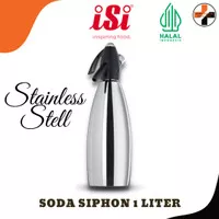 Soda Siphon 1 Liter Merk ISI - Soda Maker Merk ISI - Soda Profi 1L