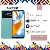 Poco C40 3/32 4/64 GB Garansi Resmi