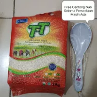 Beras Mentik Susu Organik / White Rice Organic Tip Top2 Kg & 5 Kg