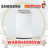 Samsung Mesin Cuci Top Loading, 8 Kg - WA80H4000SW