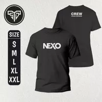 Kaos Nexo | Kaos Crew Sound | Baju Crew Sound Engineer (Logo Kecil)