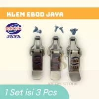 Jepitan Tebok Klem Koper EBOD JAYA Plat Sangkar Original Per 3 Pcs