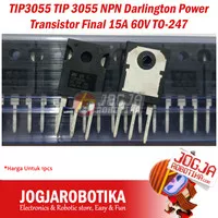 TIP3055 TIP 3055 NPN Darlington Power Transistor Final 15A 60V TO-247