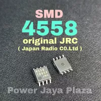 IC SMD JRC 4558 JRC4558 original Japan Radio Co.Ltd asli