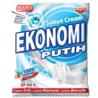 sabun cream krim ekonomi putih 380 gram