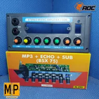 Kit modul tone control speaker aktif mp3 stereo karaoke BSX 75 NELC