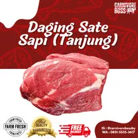 DAGING SATE SAPI FRESH 1 KG/ TANJUNG SAPI / RUMP / DAGING SAPI TANJUNG