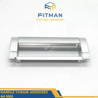 TARIKAN HANDEL TANAM ALUMINIUM PINTU LEMARI LACI KOTAK ANODIZED