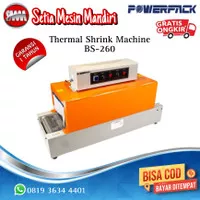 Shrink Machine Mesin Penyusut Plastik Shrink BS-260 POWERPACK