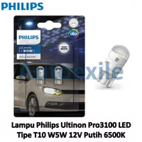 Philips Ultinon Pro3000 LED T10 W5W Cool White 6000K Gen2 Lampu Senja