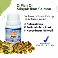 O Fish Oil Minyak Ikan Salmon Omega 3 Suplemen & Vitamin Anak