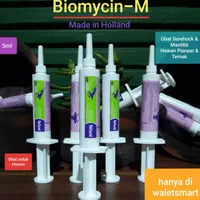 Biomycin - M Obat Sorehock & Mastitis Masa Laktasi pada Sapi, Kambing,