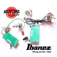 wiring set kit potensio switch gitar ibanez original No gotoh cts CRL