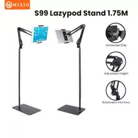 MIXIO S99 Lazypod Lantai 1.75M Stand Ranjang Phone Holder Stand Tablet