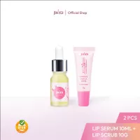 JIERA Lip Serum 10ml + JIERA Lip Scrub 10gr [Special Bundling]