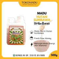 Madu Sumbawa Madu Asli Jerigen 1/2 Kg Madu Murni Berkualitas