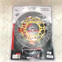 Piringan Disc Cakram Depan KTC RACING 320mm Breket Lubang 6 Tiger Old