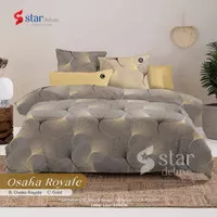 Bed cover set + sprei Star osaka royale gold 180x200 160x200 120x200