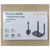 MIRASCREEN WIRELESS HDMI TRANSMITTER AND RECEIVER UP TO 50M